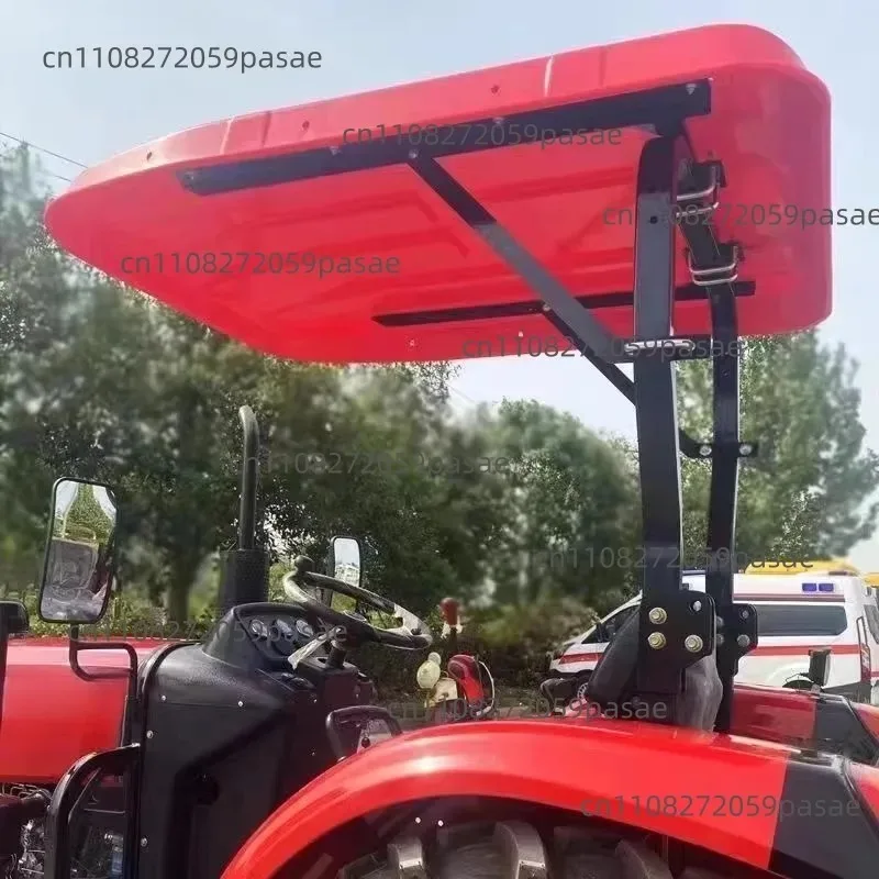 Universal Sunshade and Rain Cover for Small, Medium, and Large Tractors