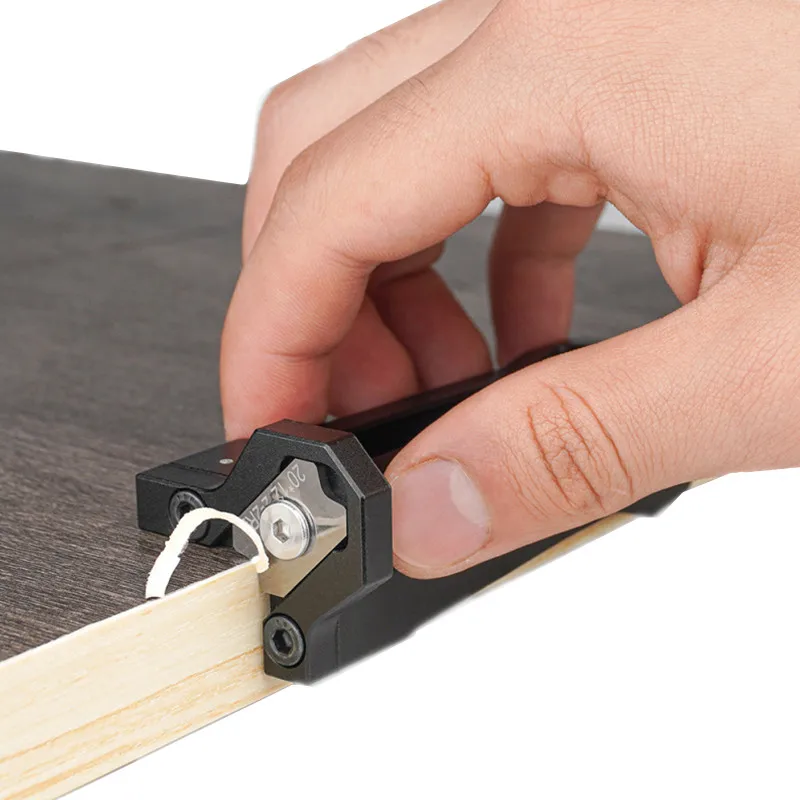 Chamfering planer, woodworking edge banding, corner arc trimming tool - quick deburring, manual corner scraper