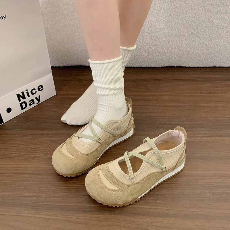 Relaxing and Breathable Canvas Women's 2026 Summer New Style Versatile Dezen Sports Shoes - view 2