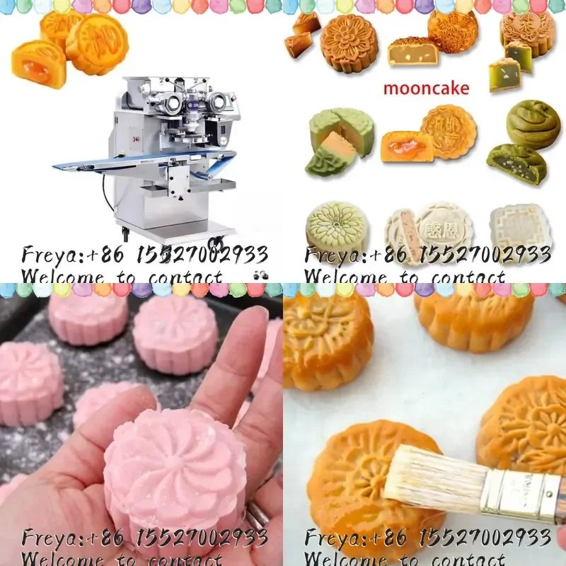 Factory Automatic Mooncake Mamool Mamoul Maamoul Making Machine Encrusting Machine Production Line Forming Machine 1set