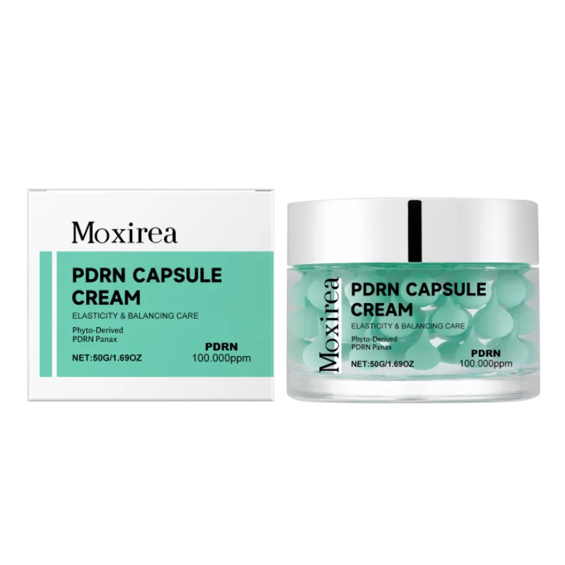 Pdrn Hyaluronic Acid Capsule Cream Gentle Softening Brightening Relieving Dryness Moisturizing Unisex Absorption Daily Skincare