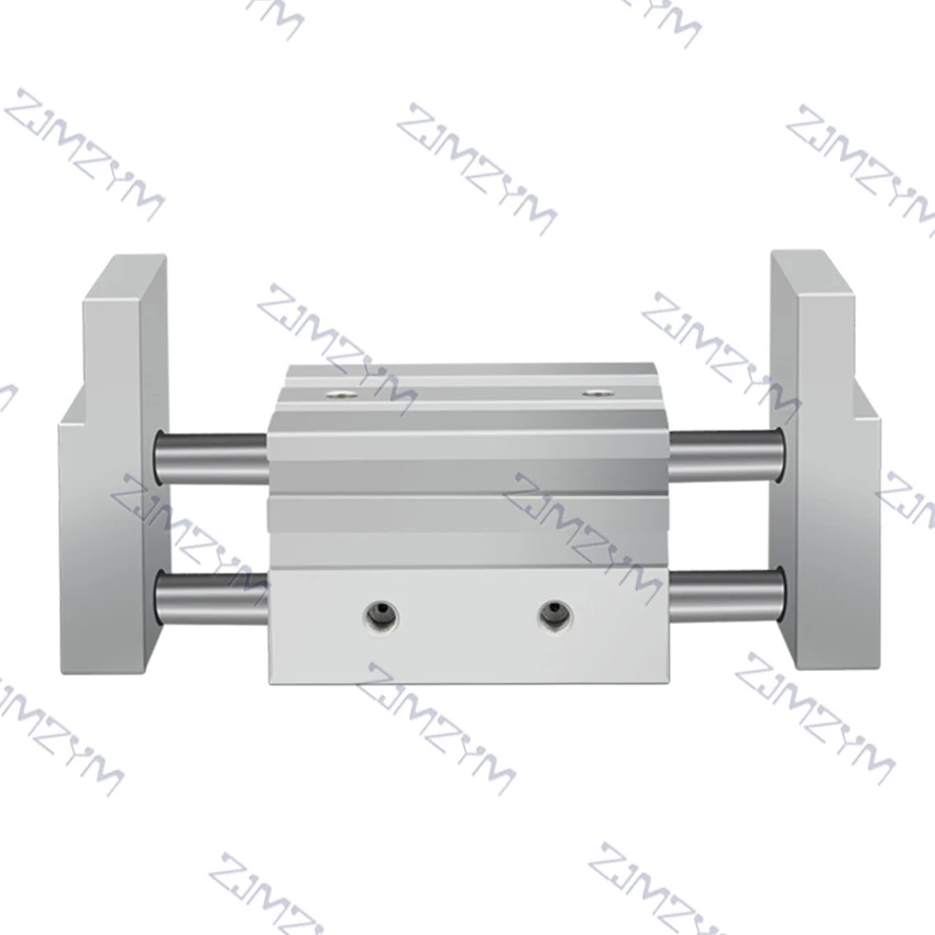Imagem -03 - Cilindro Pneumático do Dedo Garra de Gás Cilindro de ar tipo Largo Prendedor de ar Curso Paralelo 40 mm D-z73 Interruptor Automático Mhl220d