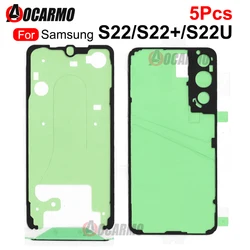 5Set Waterproof Adhesive For Samsung Galaxy S22 Plus S22+ S22U Ultra Front LCD Screen Back Cover Sticker Glue Replacement parts