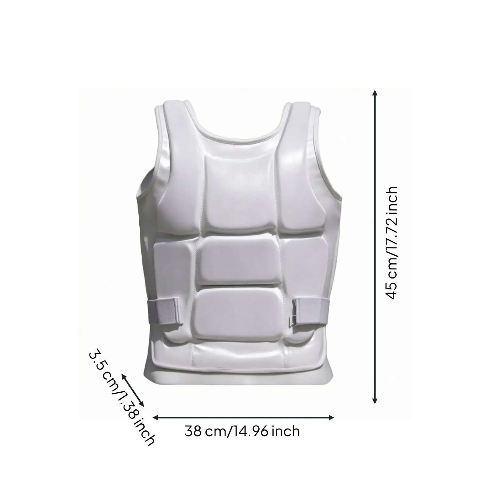 Fighting Arts Chest Protector Secure Fit Chest Protector with Back Strap