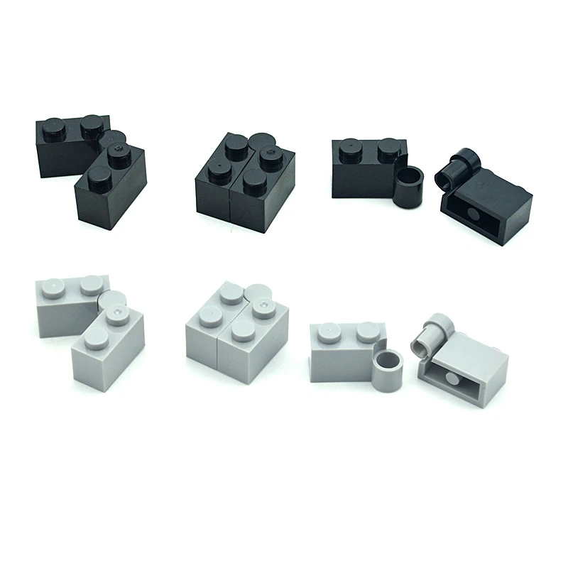 MOC Compatible 3830 65122 Hinge Brick 1 x 4 Swivel Top Building Blocks Parts DIY Educational Tech Parts Toys for Children Gift