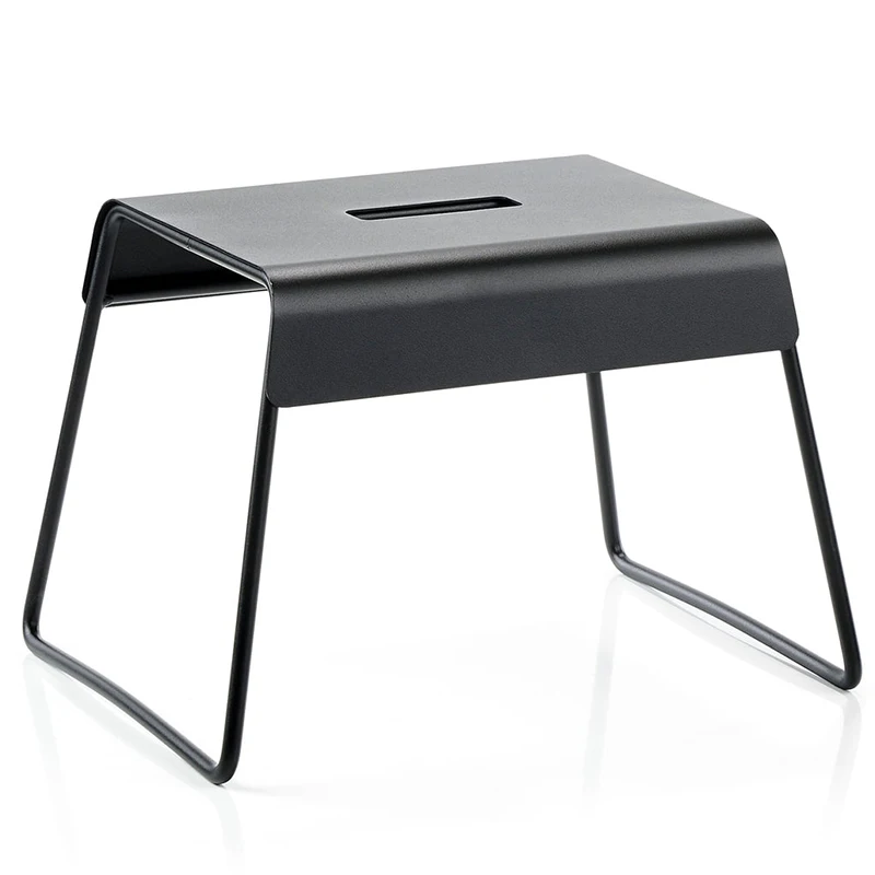 

Nordic bathroom porch shoe change modern simple wrought iron washstand stepping non-slip