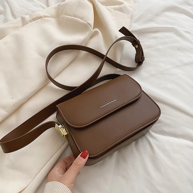 Summer Small Square Bag 2024 Women\'s New Simple Single Shoulder Crossbody Bags Temperament  Elegant Handbags Korean Popular