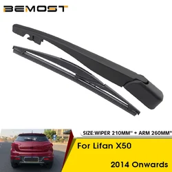 Car Wiper Blade For Lifan X50 2014 Onwards Rear Back Windshield Windscreen Rear Wiper 210mm+Arm 260mm Car Accessories