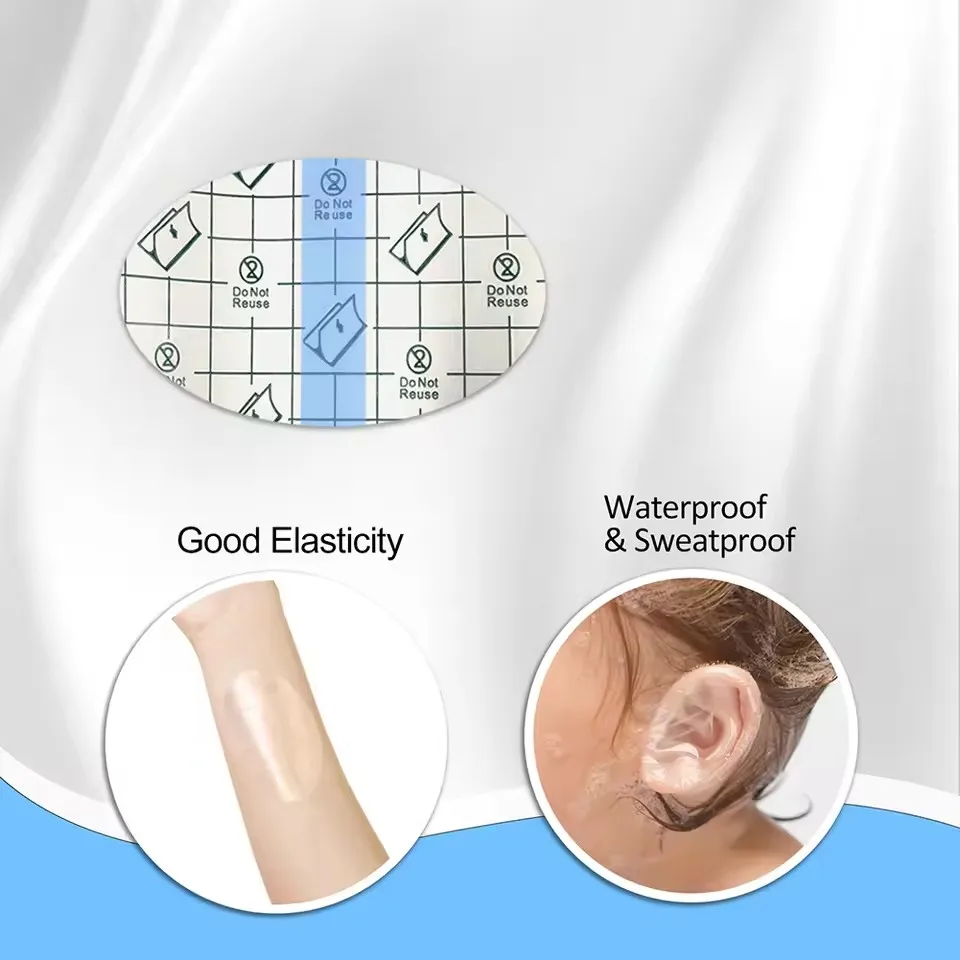 20/40/60/80/100pcs Baby Bathing Waterproof Ear Sticker, Baby Shower Ear Covers, Ear Protectors Children Shower Bathing Ear Cover