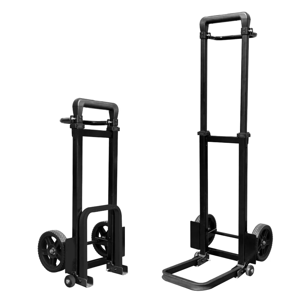 Tianyu Aluminum Collapsible Trolley Folding Shopping Hand Trucks With Heavy Load Capacity