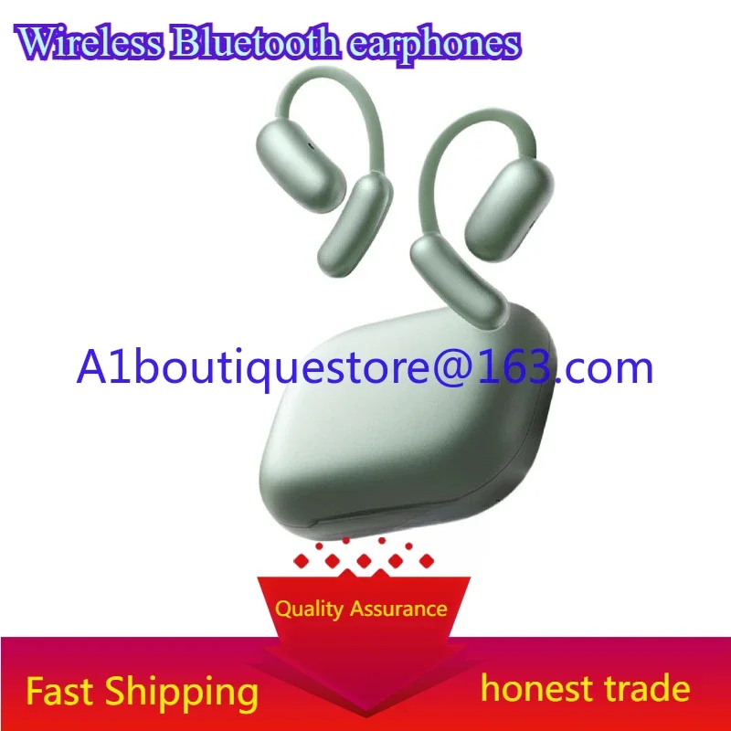 Air open wireless bluetooth headset, not in the ear, air conduction translation headset, available for running and riding