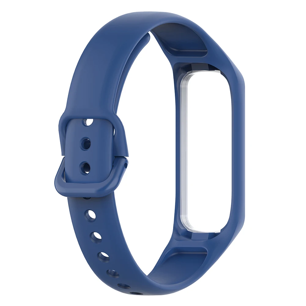 Cinturino per orologio intelligente in Silicone cinturino per cinturino regolabile comodo cinturino per orologio di ricambio impermeabile per Samsung Fit-E SM-R375