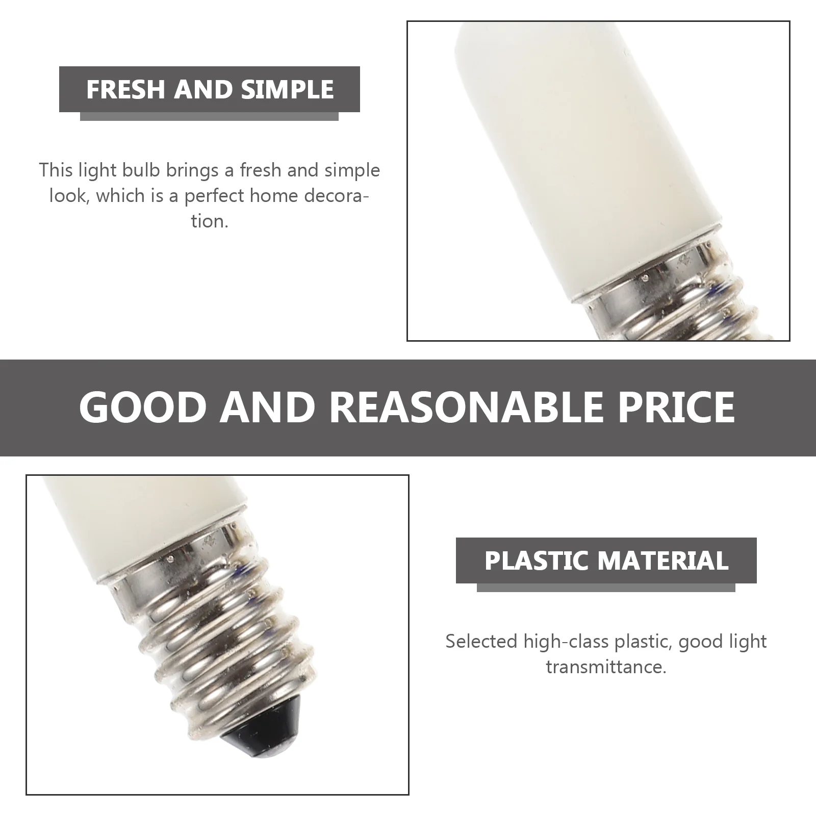 5Pcs Colorful LED Bulbs E14 Output No Overheating Suitable for Shopping Mall Layout Party Illumination