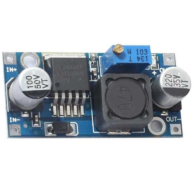 SR-LM2596 LM2596S DC-DC อินพุต 3.0-40V เอาต์พุต 1.5-35V Converter อิเล็กทรอนิกส์แรงดันไฟฟ้า Stabilizer โมดูล