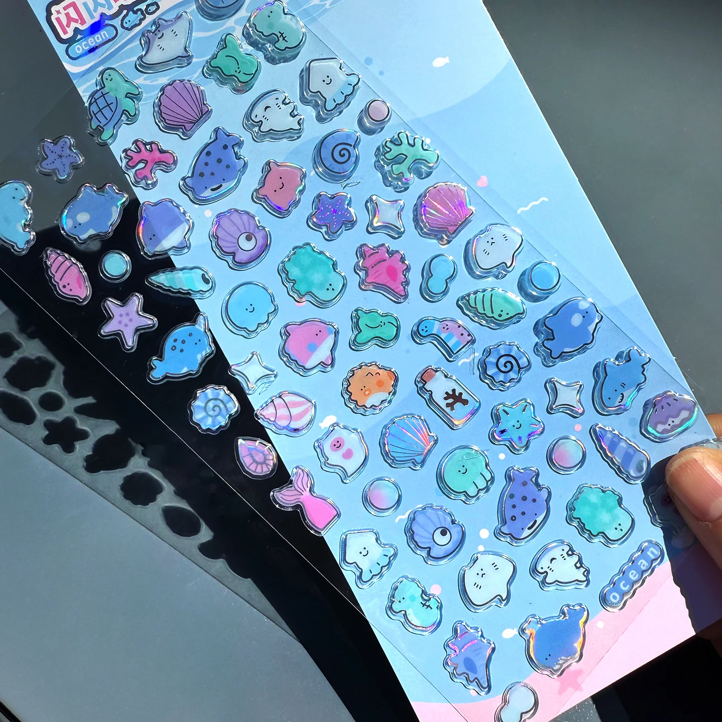 4 قطعة القطط المحيط لطيف الحيوانات الحلو ملصقات الليزر سكرابوكينغ Diy بها بنفسك مجلة القرطاسية ملصق ديكور اللوازم المدرسية هدية