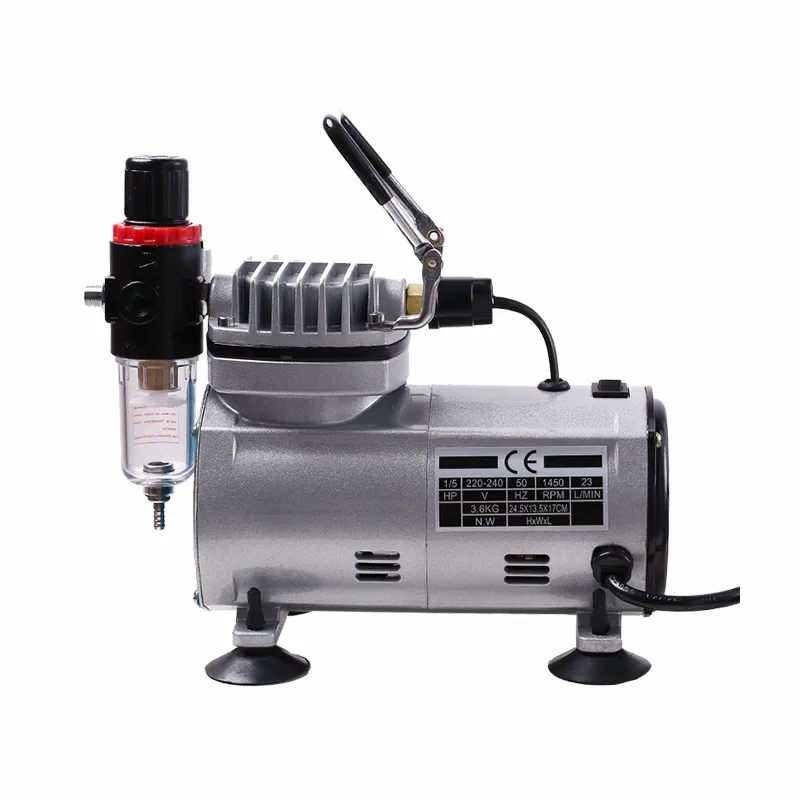 

Cake Coloring Spray Painting Mini Air Compressor Air Pump Furniture Repair Renovation Wall Painting