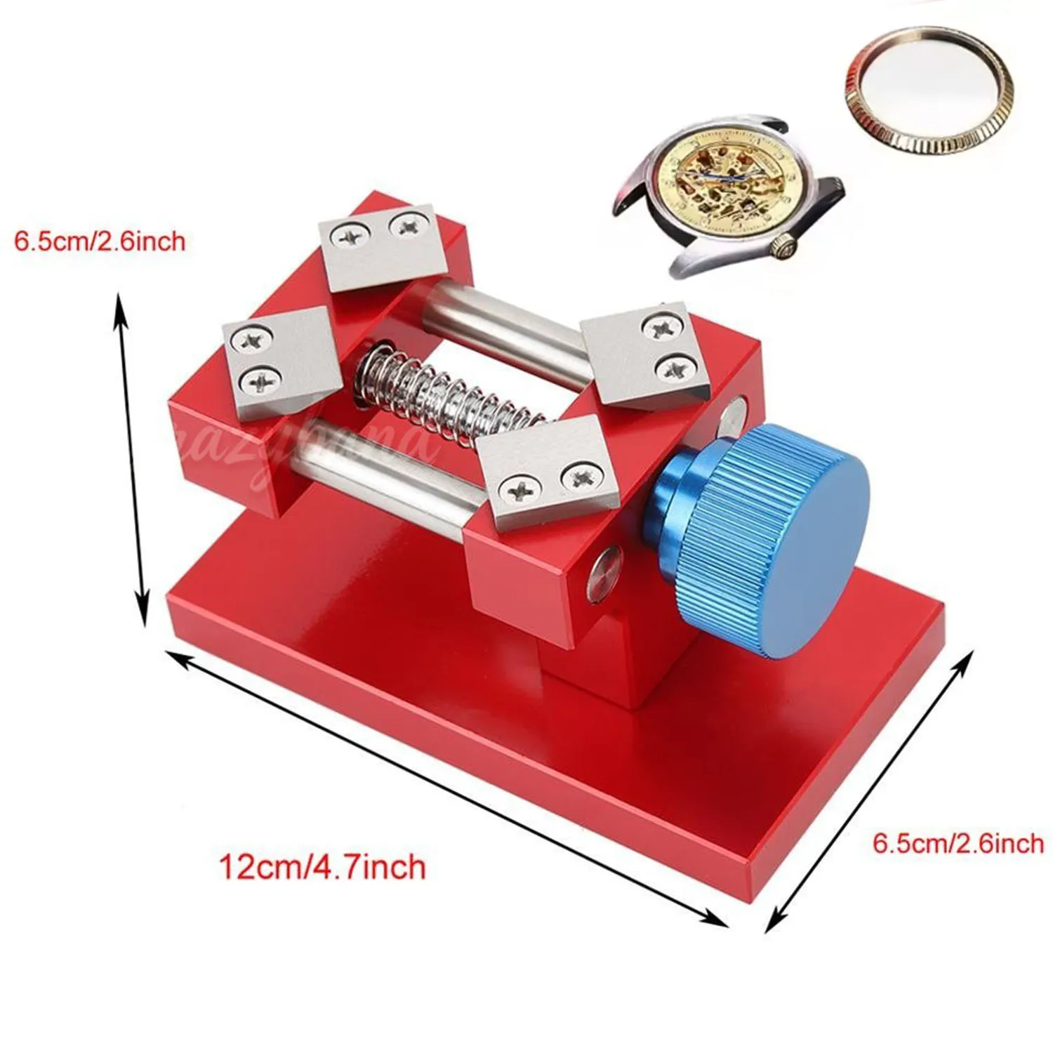 Professional Watch Bezel Opener Removal Tools Workbench Back Case Opener Parts Repair Tool for Watchmaker Red White Accessories