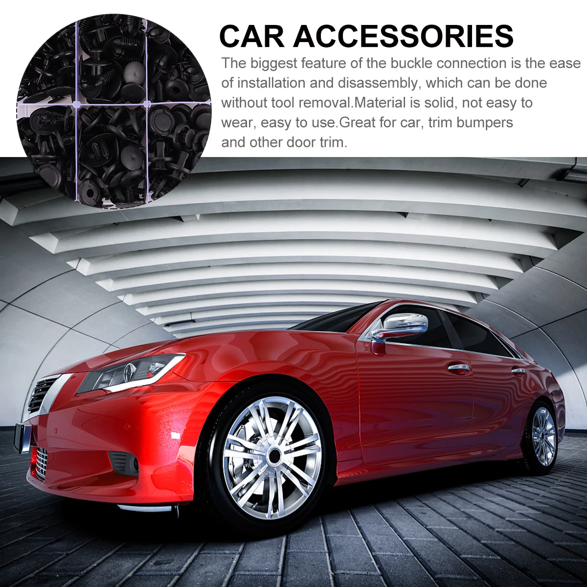 

650pcs Car Fastener Auto Liner Retainer Moulding Push Pin For Body Bumper Trim Door Panel Vehicle Auto Retainer Clips