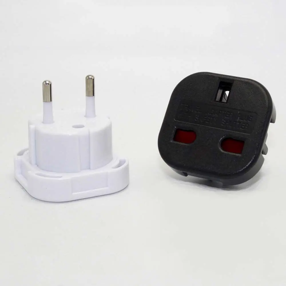 Electrical Outlets Power Plug Adapter AC Wall Charger UK To EU Plug Plug Converter EU Plug Adapter UK to EU Socket Adapter