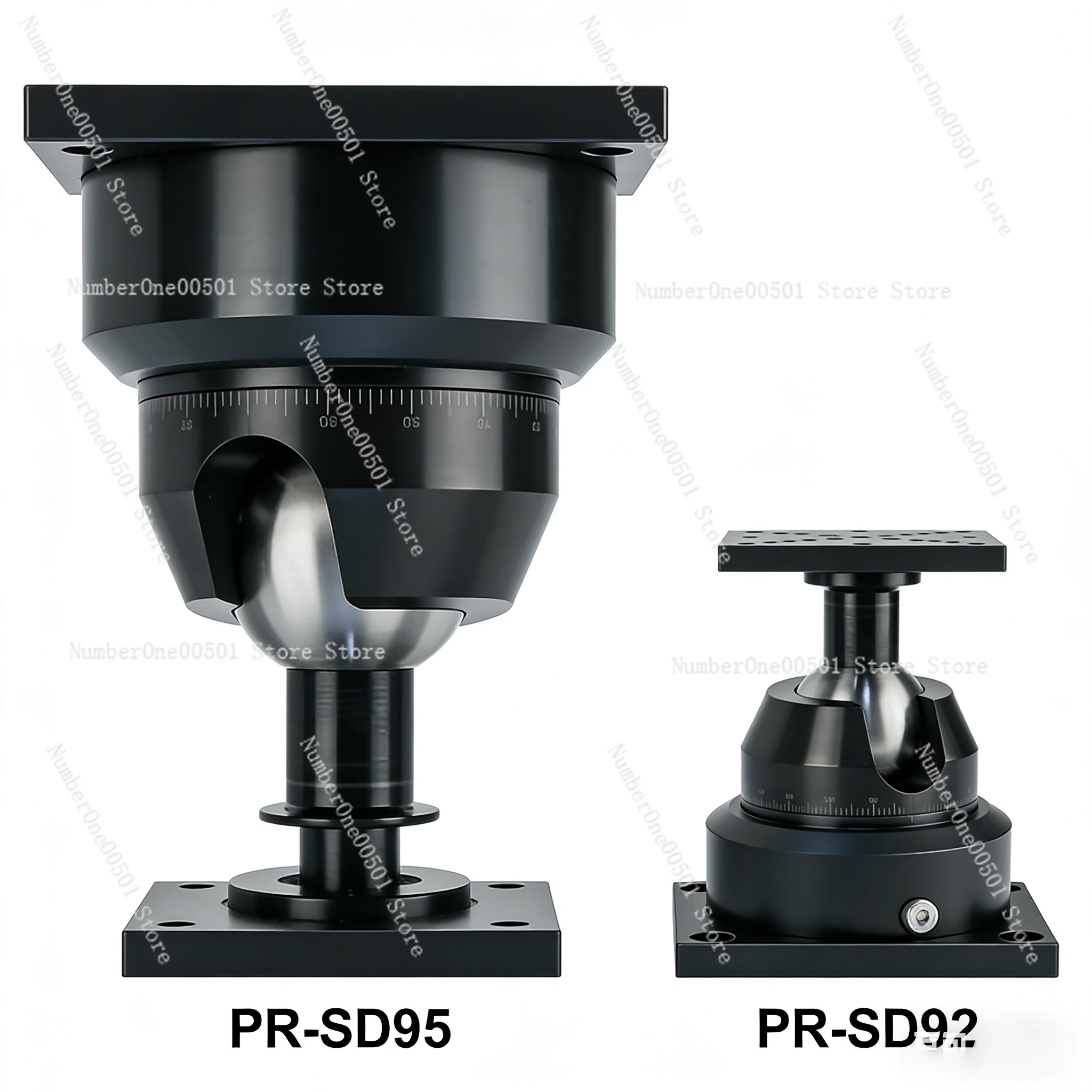 

PDV PR-SD95 Manual Universal Stage Joint Table Full Angle Rotation High Load Capacity Precise Positioning Smooth. LBW011.
