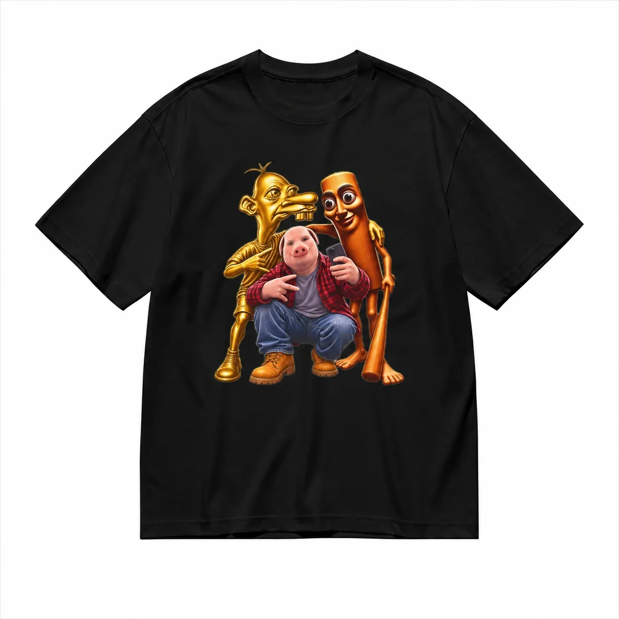 Summer Unisex Tung Tung Tung Sahur T Shirt Women Graphic Streetwear Funny Meme Brainrot T-Shirt Fashion Harajuku Casual Tees