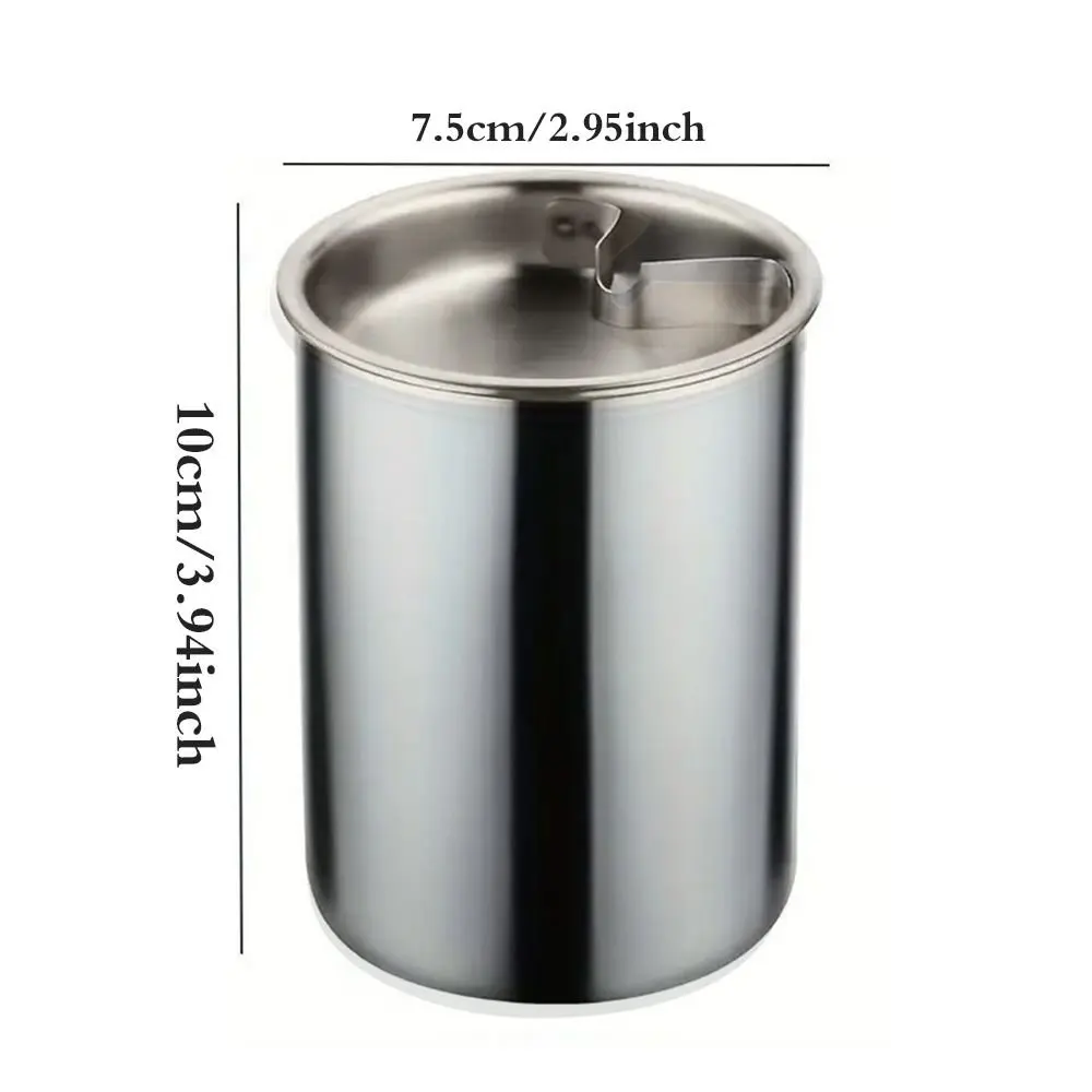 With Lid Smooth Surface Ashtray Lightweight Mini Cigarette Smoking Love Letter Pattern Easy To Clean Gadgets Cigarettes Ashtray