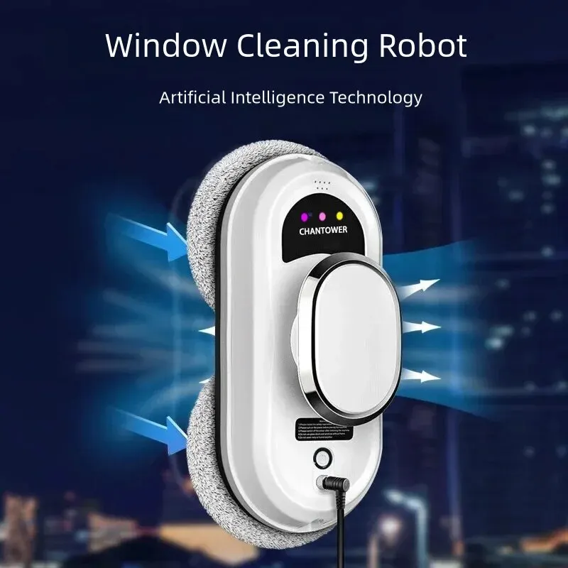 Intelligent Window Cleaning Robot Vacuum Cleaner Robot Window Cleaner Electric Glass Remote Control for Home