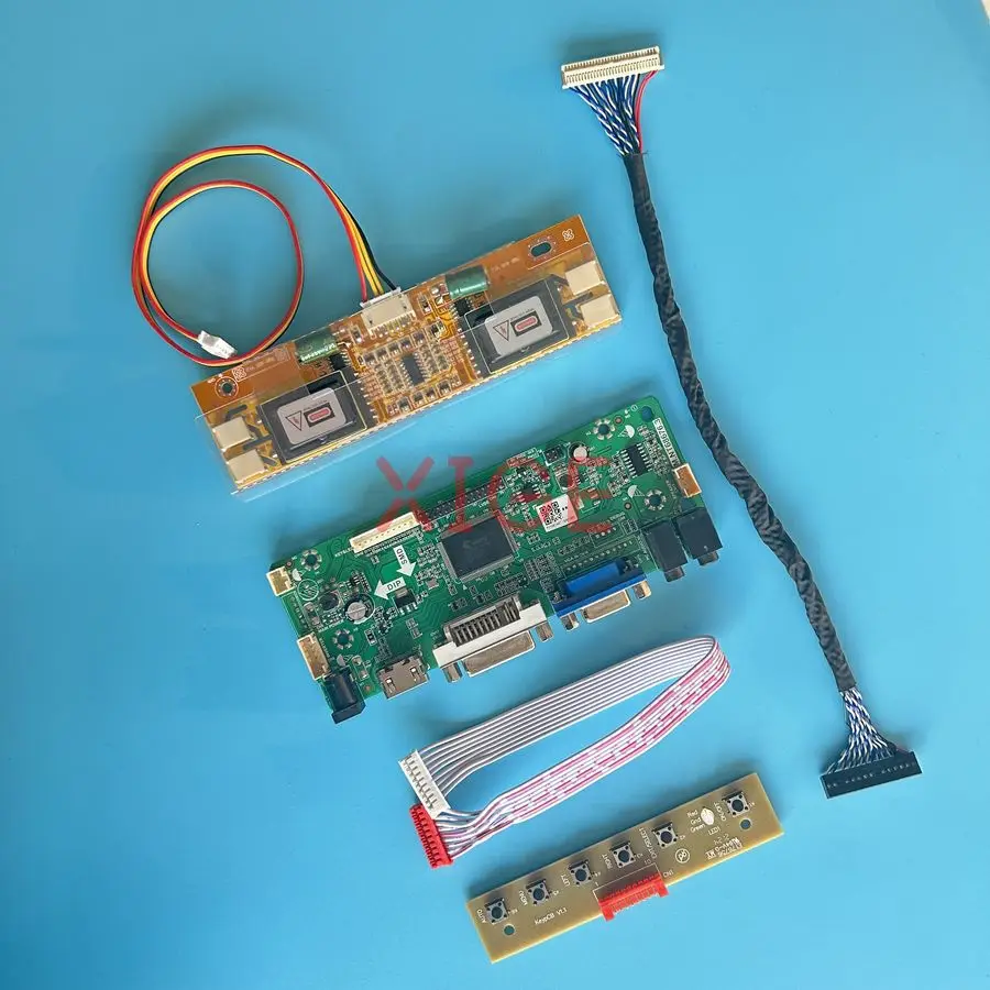 

Screen Drive Controller Board Fit LM170E01 SVA170SX01TB LM170E03 LM170E02 1280x1024 4-CCFL 1280*1024 VGA DVI HDMI 30Pin LVDS Kit