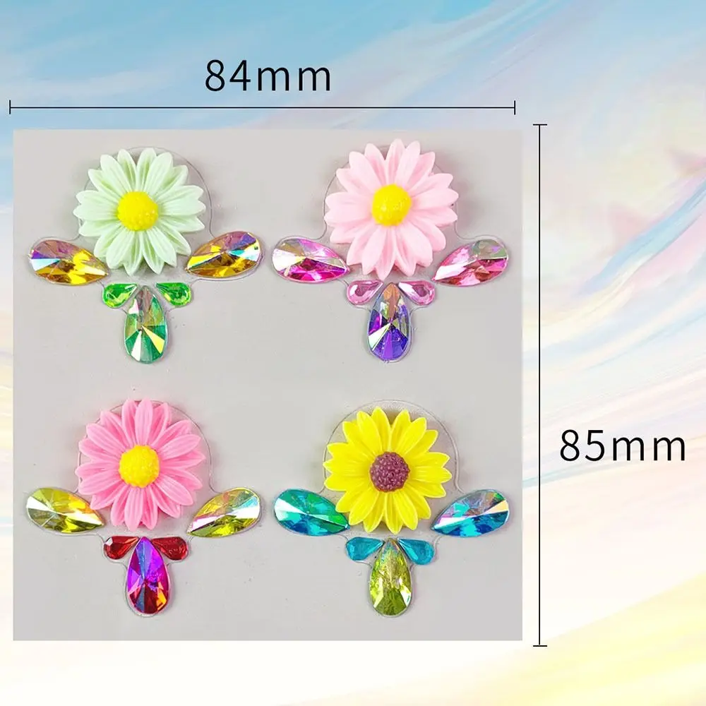 Adesivo maquiagem diamante adesivo máscara de diamante 3d cristal gemas tatuagem temporária glitter rosto adesivos feminino