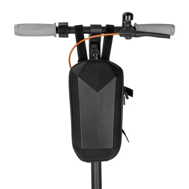 Portable Electric Scooter Bag Storage 4L Cycle Handlebar Bag Hard Shell Bag Rainproof Cycling Organizer Scooter Front Handlebar