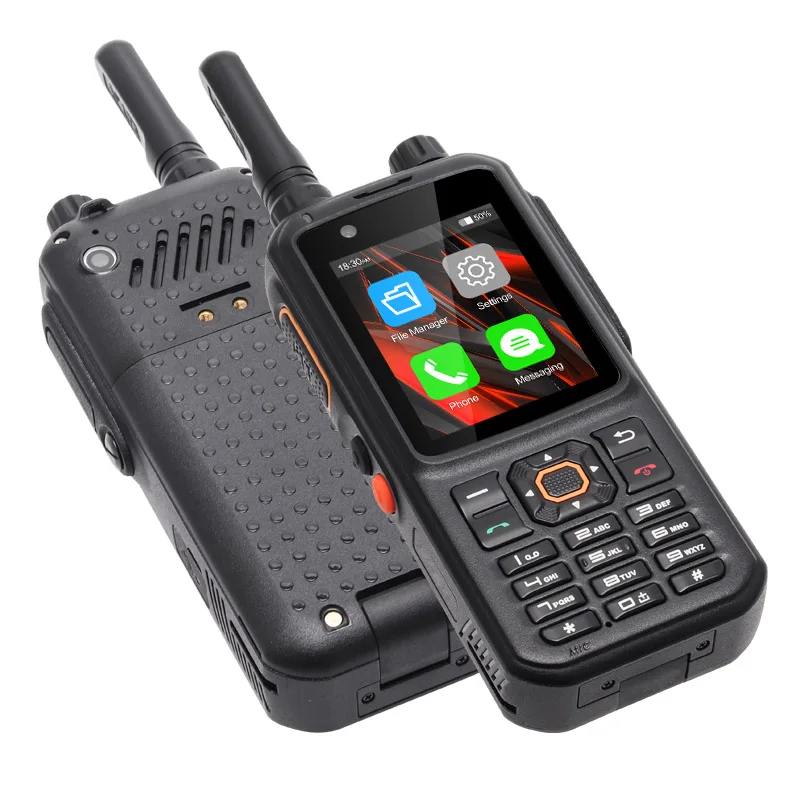 Imagem -03 - Uniwa-telefone Móvel de Longo Alcance Smartphone de Rádio Quad Core Walkie Talkie F320 Zello 100km 500km 1000km 4g Lte Android 7.0 F320