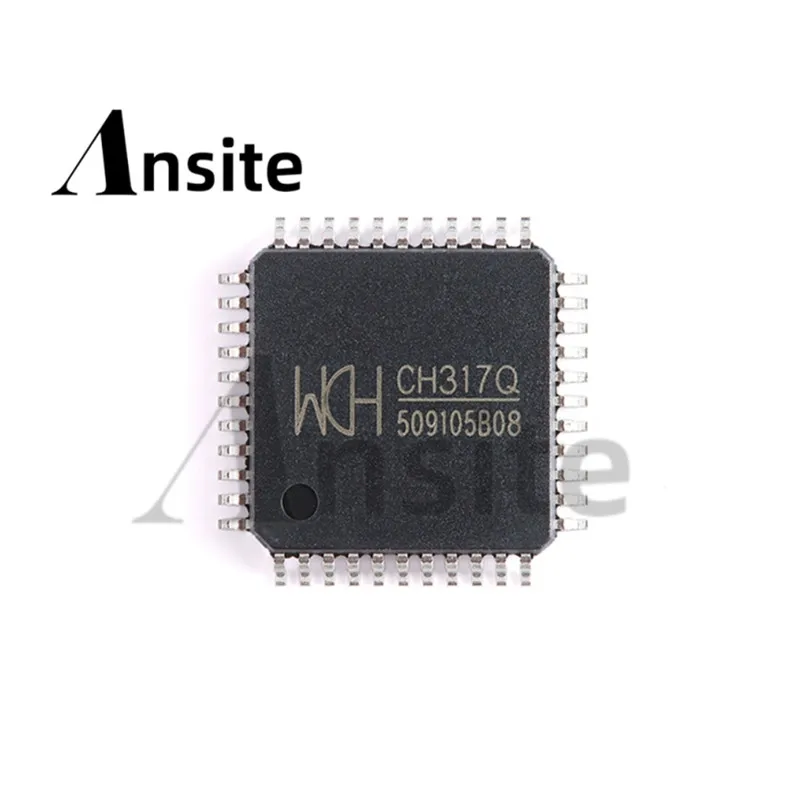 

5 pieces per lot, 100% brand-new original CH317Q LQFP-44 USB2.0 extender control chip