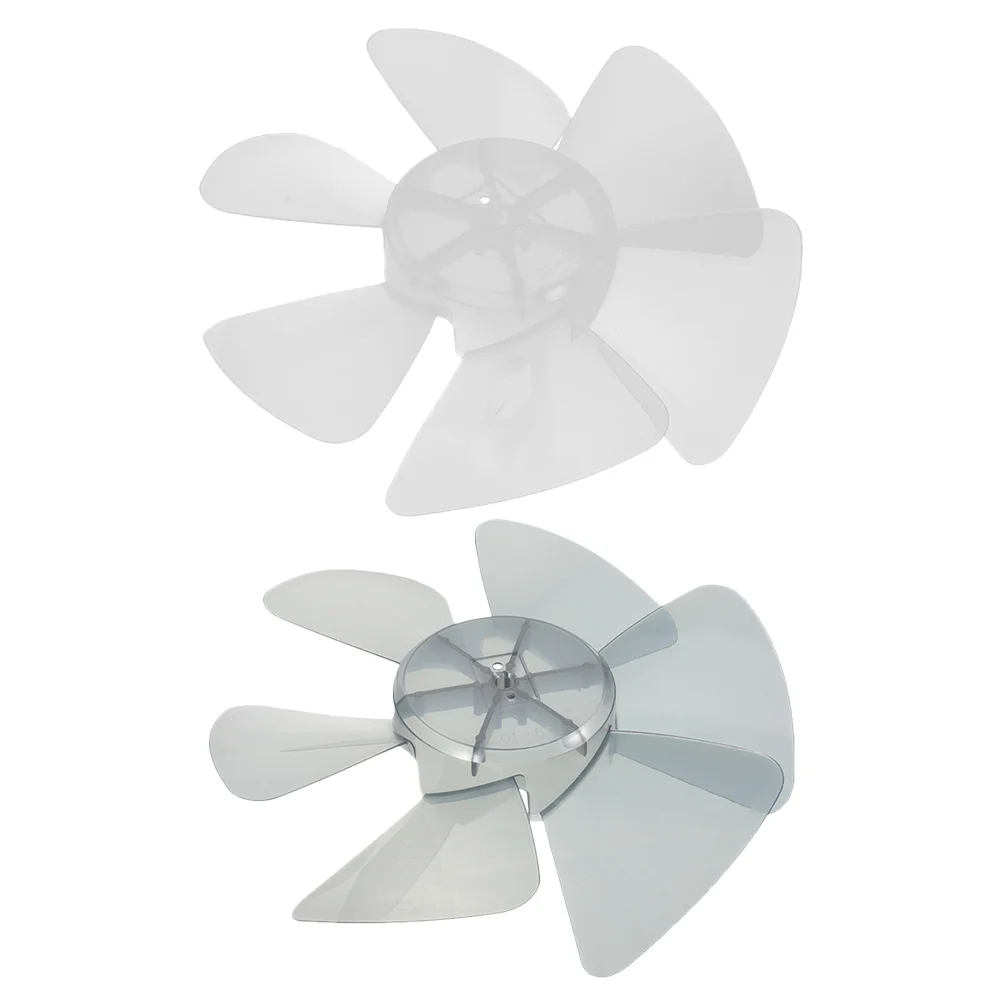 

2 Pcs Electric Fan Accessories Table Blade Leaves for Floor Fans Plastic Blades Replacement Standing Pp Repair Part Small