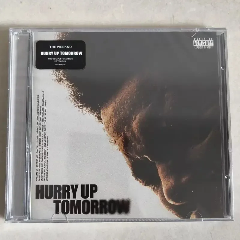 Новый музыкальный компакт-диск R&B The Weeknd Hurry Up Tomorrow Альбом Wake Me Up Музыкальная запись Косплей Walkman Car Soundtracks Box Вечеринка Музыкальный подарок