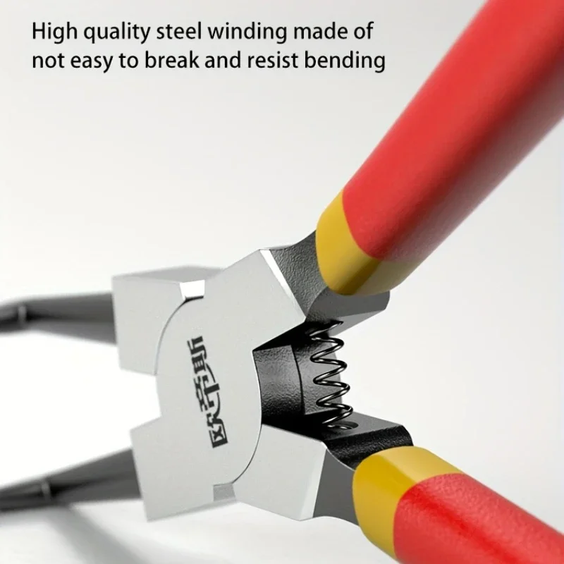 Multi-function Expansion Pliers Retaining Ring Pliers Card Pliers Internal And External Dual-purpose Industrial Grade Circlip Pl