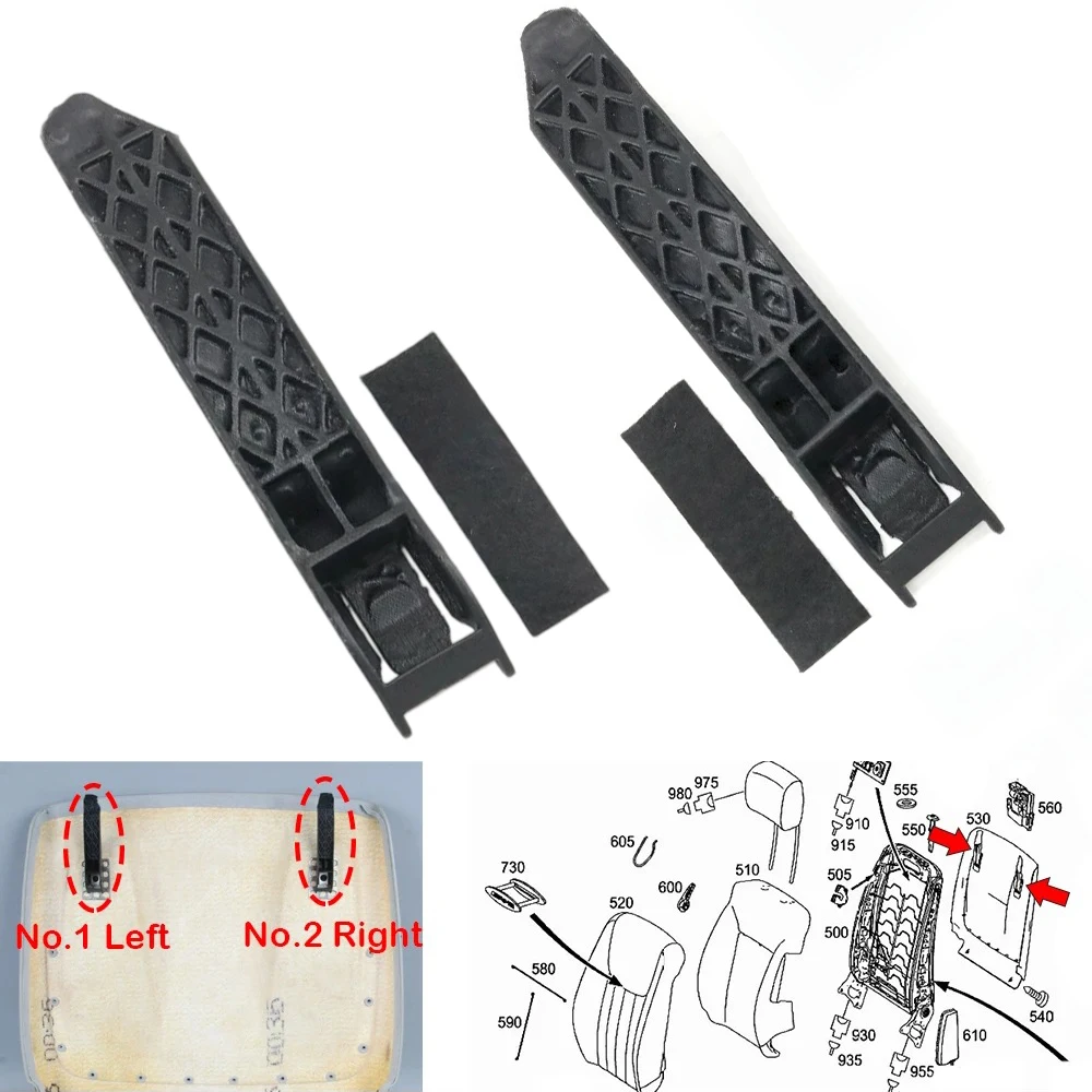 Front Seat Back Fastener Clip Bracket Buckle For Mercedes Benz W164 W251 X164 GL450 GL550 ML500 ML350 ML63 R350 R300 R63 AMG