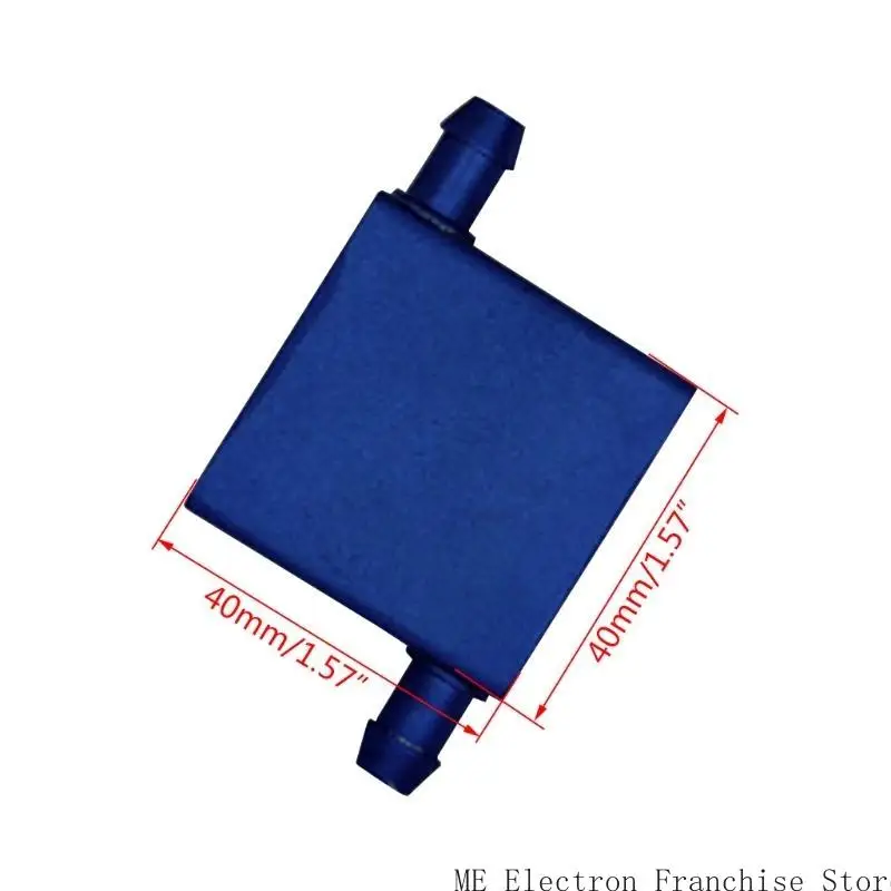 T5ea المياه كتلة سائل برودة السائل تبريد الألومنيوم CPU CPU نظام التبريد من أجل الكمبيوتر المحمول الكمبيوتر الصناعي 40x40x12mm