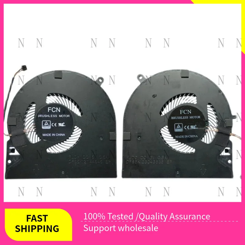 YJJ  CPU & GPU Cooling Fan for Razer Spirit Blade 15 RZ09-03017E01 RZ09-0301 03018E02