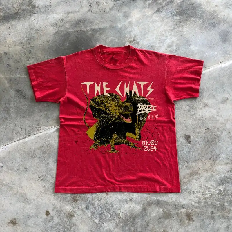 Camiseta The Chats Band UK EU Tour 2024, talla completa S 5XL SO538