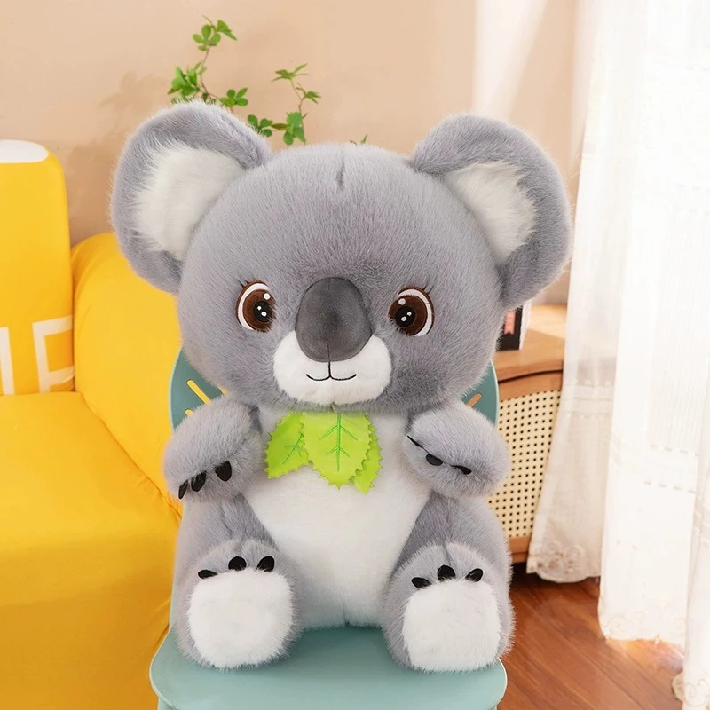 ตุ๊กตาโคอาล่าใหม่ ตุ๊กตาโคอาล่าออสเตรเลีย ตุ๊กตาน่ารัก ตุ๊กตาแบบหยาบ ตุ๊กตาน่ารัก ของขวัญวันเกิด ของขวัญพิเศษสำหรับคริสต์มาส