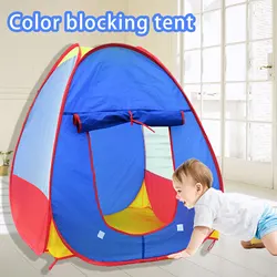 Children'S Color Coded Indoor Tent Toys, Playhouse Boys And Girls, Baby Game House, Folding Ocean Ball Pool Room