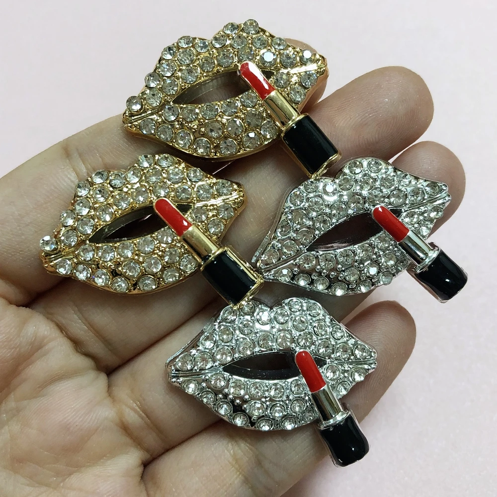 10 قطعة Kawaii بلينغ الجوف خارج الشفاه شقة عودة السحر علامة الدولار عدد خمسة زينة غير المرغوب فيه جراب هاتف اكسسوارات السائبة العرض #3