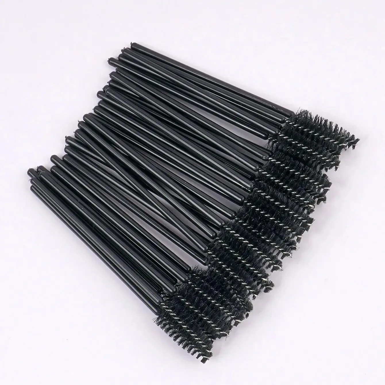 50pcs Disposable Eyelash Brushes, Mascara Wands, Eye Lash Brush, Spoolies For Eyelash Extensions, Spoolie Eyebrow Eyeshado view 6