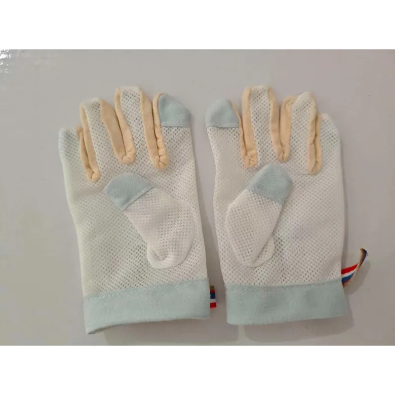 Prevent Hand Sucking Gadgets Middle Index Finger Children Stop Eating Finger Corrector Breathable Thin Anti-Scratch Face Glove