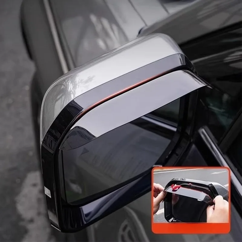 Protector de Lluvia para Espejo Retrovisor de Equation Leopard 5, Visera para Espejo Lateral, Piezas Exteriores Modificadas