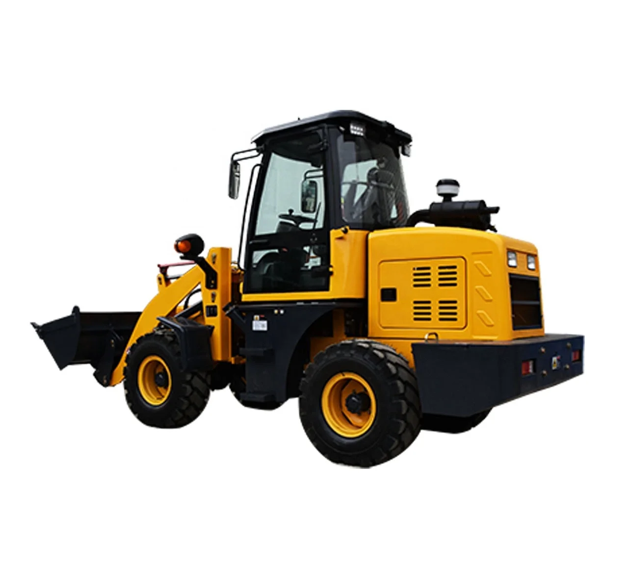 Diesel Mini Backhoe loader 1.2 CE EPA China Sale 4 wheel drive new backhoe and loader Applicable earthmoving machinery