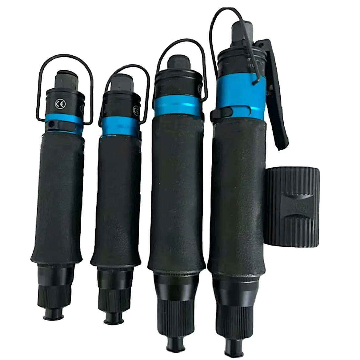 1/4" Professional 1,700 RPM , 4.5 Nm Air Shut Off Magnetic Screwdriver Auto Stop Lever Start. One-hand reverse button precision