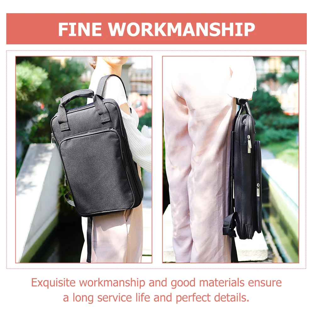 

Drumsticks Waterproof Bag Backpack Para Baquetas for and Mallets Storage Bags Large Pu Black