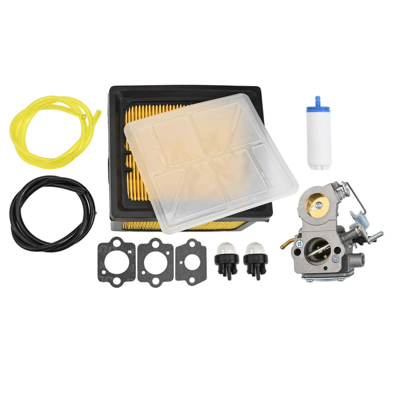 

Упрощенный монтажный комплект карбюратора, включая все необходимые детали для обслуживания эффективности вашего оборудования