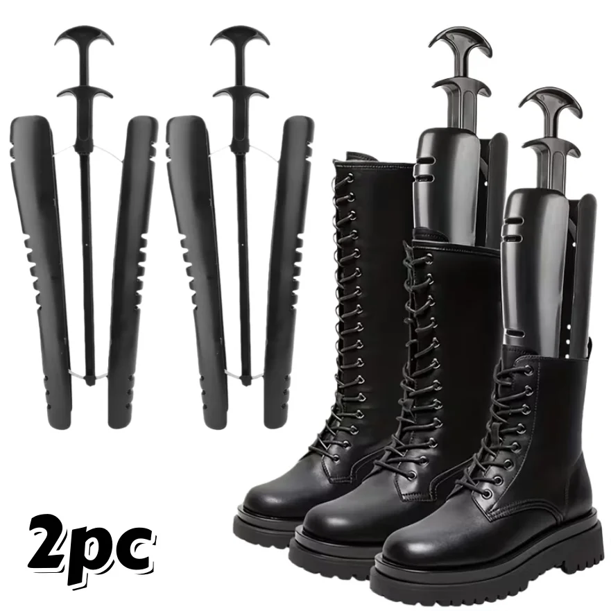 

2 шт. пластиковых формодержателей для сапог, поддержка для высоких сапог, фиксатор для обуви с ручкой, для хранения и демонстрации дома